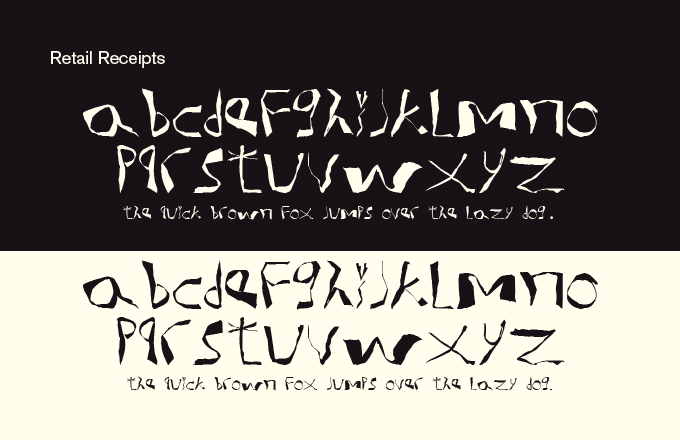 Rodwell Stephens, Fonts