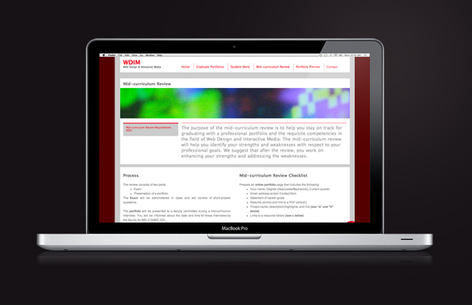 Web Design & Interactive Media