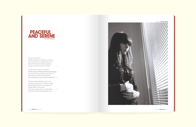 Rodwell Stephens, Writers Block, Print, Magazine, Page Layout