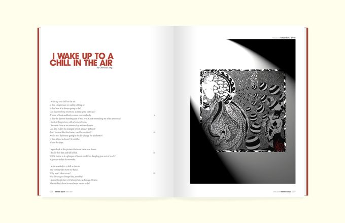 Rodwell Stephens, Writers Block, Print, Magazine, Page Layout