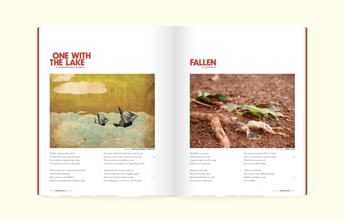 Rodwell Stephens, Writers Block, Print, Magazine, Page Layout