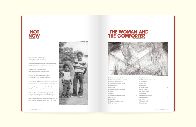 Rodwell Stephens, Writers Block, Print, Magazine, Page Layout