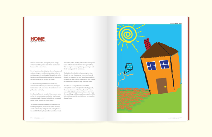 Rodwell Stephens, Writers Block, Print, Magazine, Page Layout